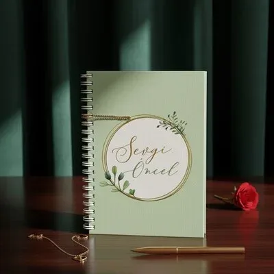 Kadınlara Özel İsim Yazılı Defter