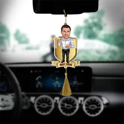 Çekici Erkek Karikatürlü Otomobil Ayna Süsü