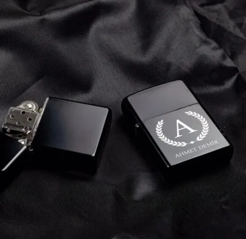 Metal Zippo Modeli Benzinli Çakmak