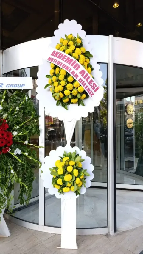 Açılış ve Fuar İçin Çelenk Siparişi - 220 cm