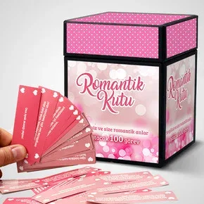 100 Romantik Görev İçeren Kutu