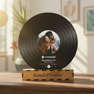Kişiye Özel Spotify Ses İzi Plak