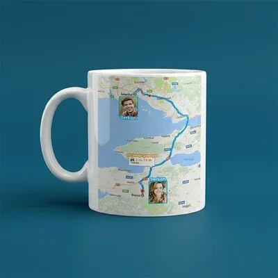 Mutluluğa Giden Yol Kupa Bardak