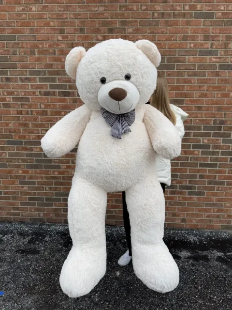 140 cm Çok Büyük Beyaz Peluş Ayıcık