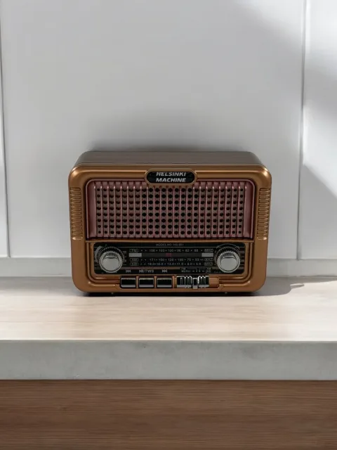 Nostaljik Bluetooth Bağlantılı Radyo CM-651