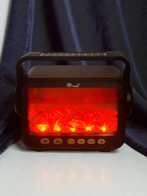 Nostaljik Bluetooth Bağlantılı Şömineli Radyo YG-850