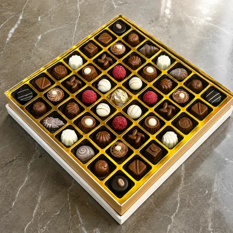 VIP Hediyelik Premium XL Kutu Çikolata - 2 Katlı