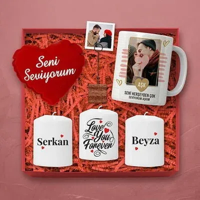 Aşk Ateşimiz Konsept Hediye Kutusu