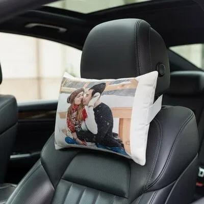 Yeni Araba Hediyesi Fotoğraflı Koltuk Yastığı