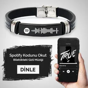 Kişiye Özel Spotify Ses İzi Bileklik