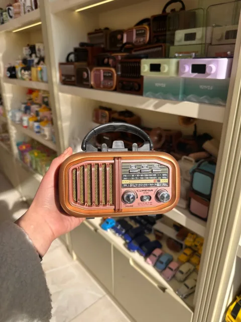 Nostaljik Bluetooth Bağlantılı Radyo VM-840