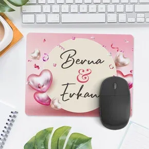 Kalbim Her An Seninle İsimli Mousepad