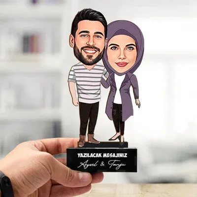 Karikatürlü Ömür Boyu Yan yana Biblosu