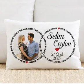 Kişiye Özel Sonsuz Aşkımız Yastık