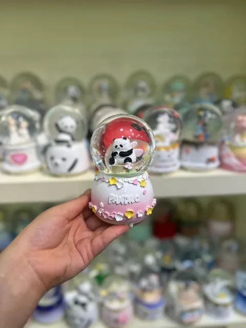 Frozen prenses figurlu orta boy kar kuresi kopya