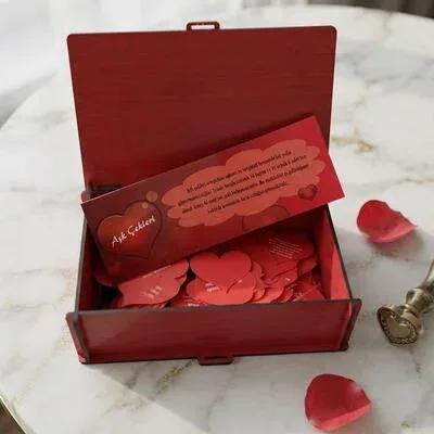 Sevgiliye Özel Romantik Aşk Kutusu