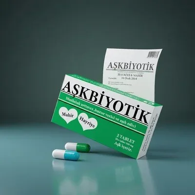 Kişiye Özel Aşkbiyotik