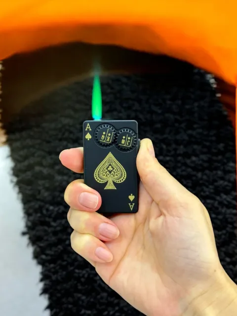 Çarklı Pürmüzlü Poker Çakmak