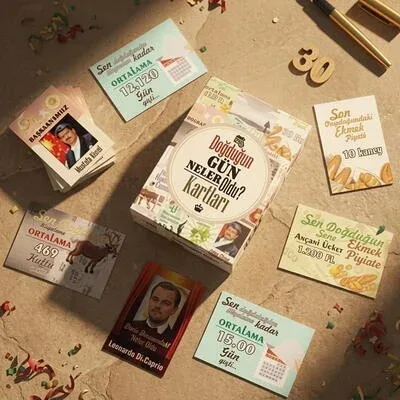 Kişiye Özel Doğum Günü Kartları