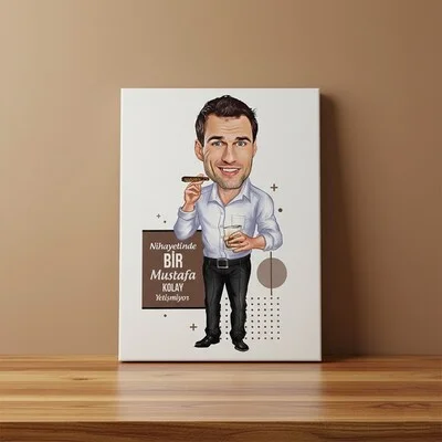 Nihayetinde Kolay Yetişmiyor Karikatürlü Tablo