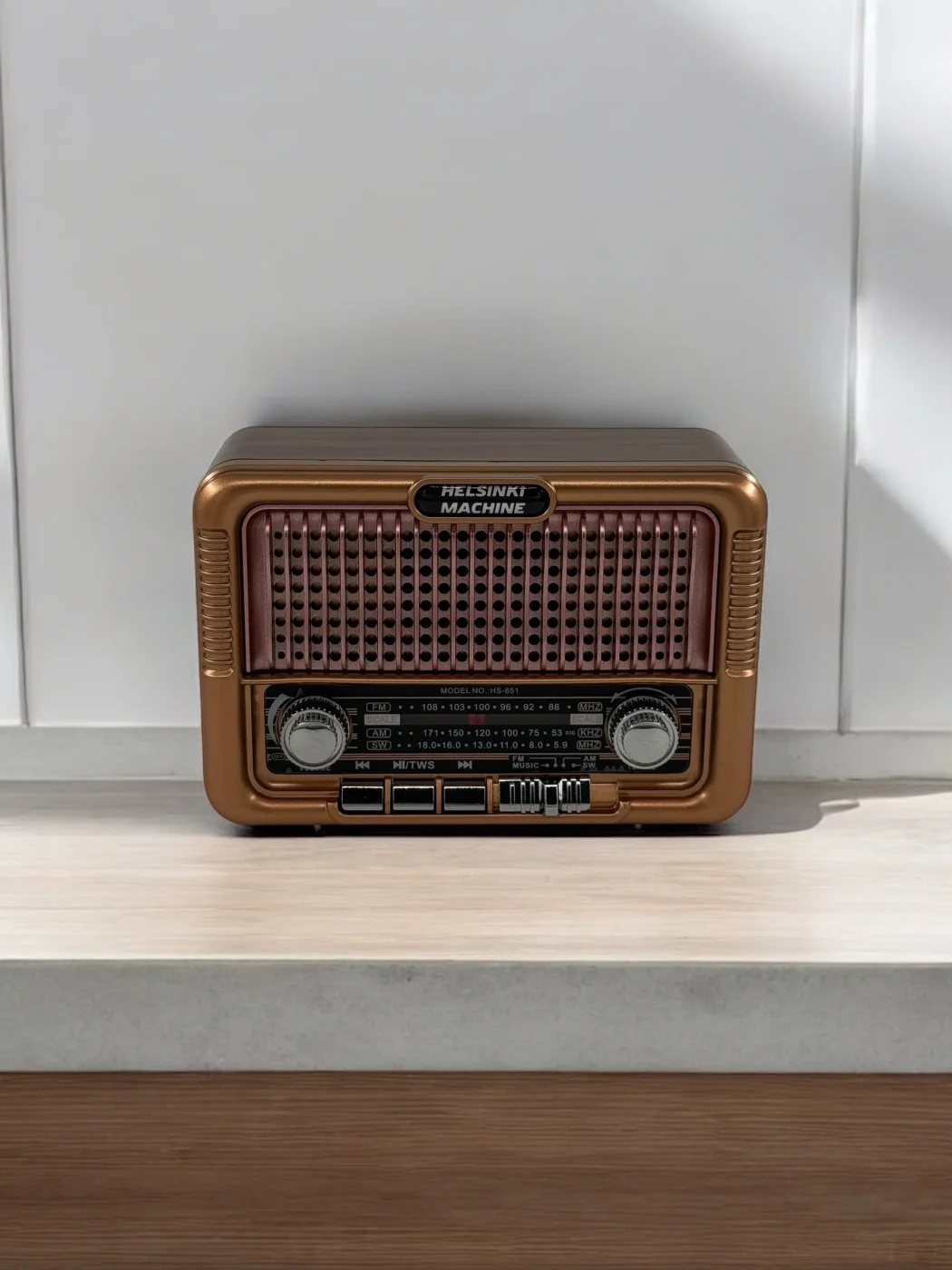 Nostaljik Bluetooth Bağlantılı Radyo CM-651