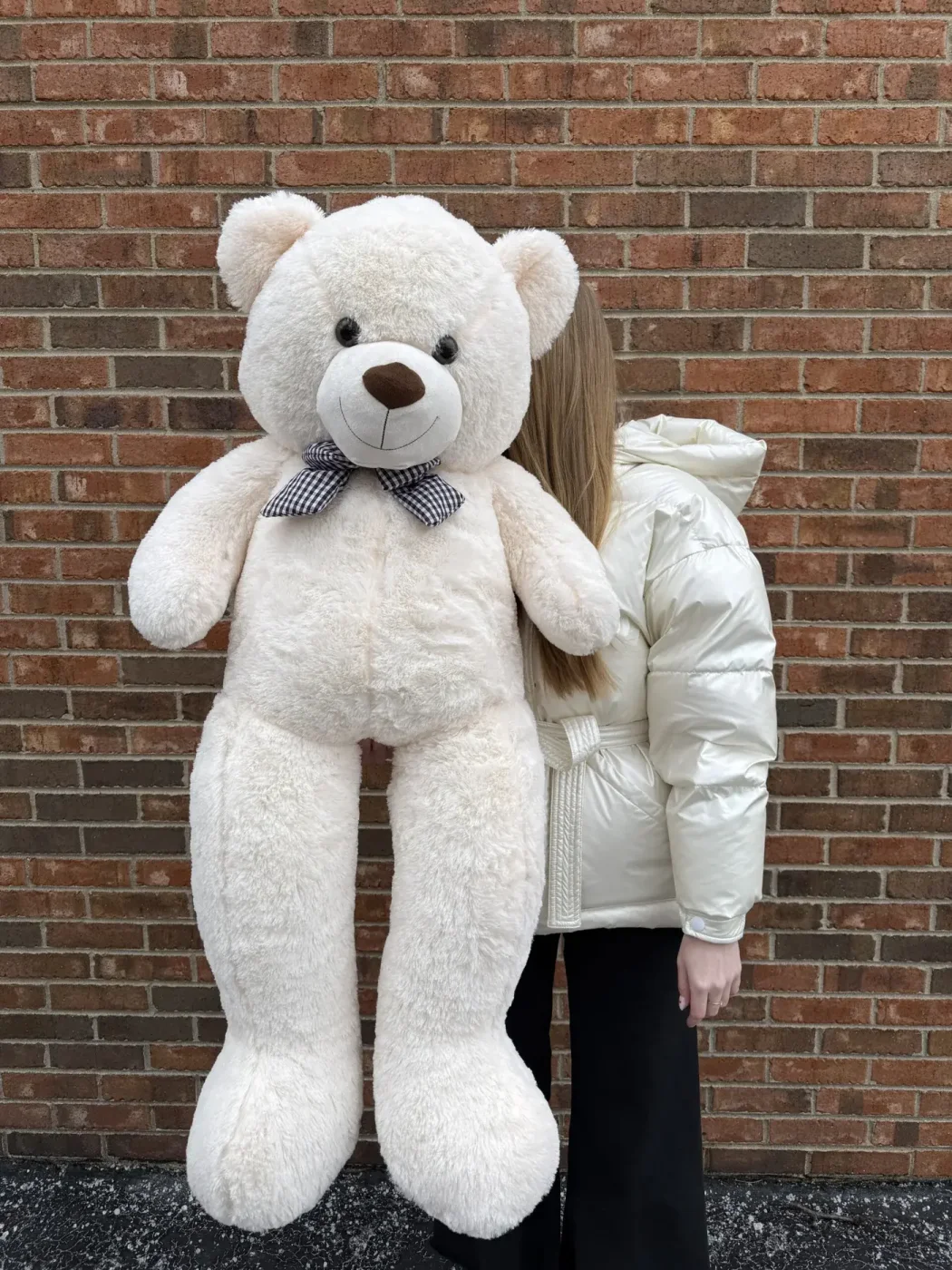 Beyaz 60cm Peluş Ayıcık