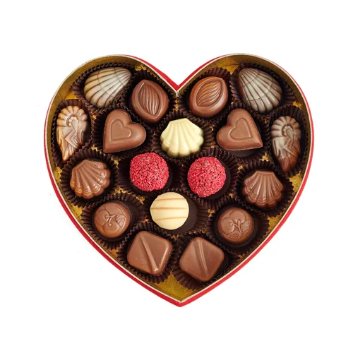 Love Box Hediyelik Çikolata Kalp Kutu