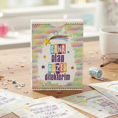 Sana Olan Güzel Dileklerim Kartları