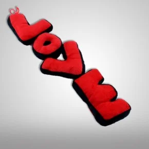 LOVE Yazılı Peluş Süs