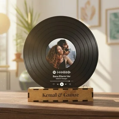 Kişiye Özel Spotify Ses İzi Plak
