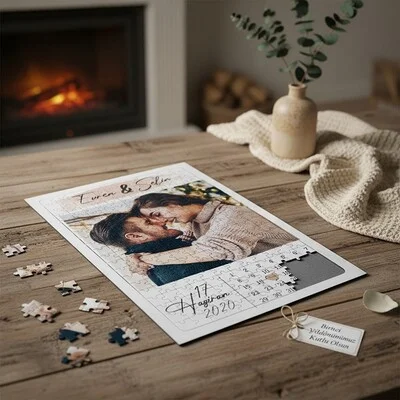 Birinci Yıldönümü Hediyesi Puzzle