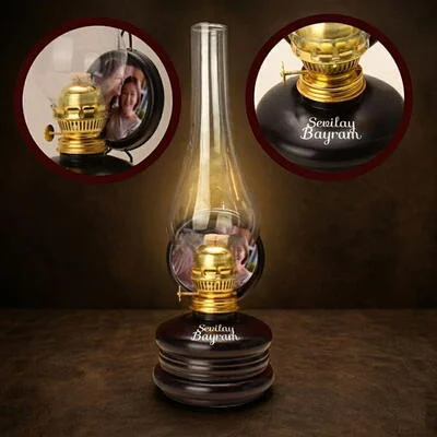 Kişiye Özel Resimli Gaz Lambası