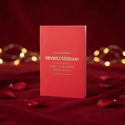Kişiye Özel Fotoğraflı Sevgili Cüzdanı