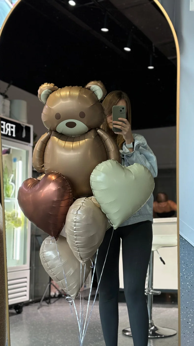 Ayıcık & Kalpler Balon Seti