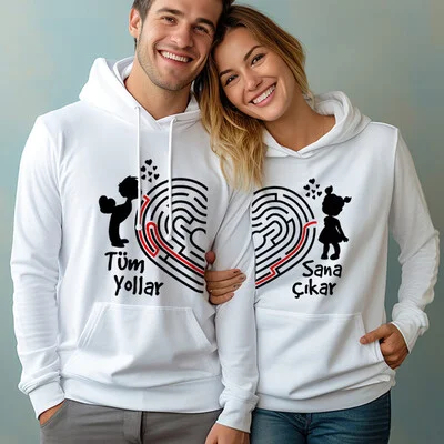 Tüm Yollar Sana Çıkar Sevgili Sweatshirt