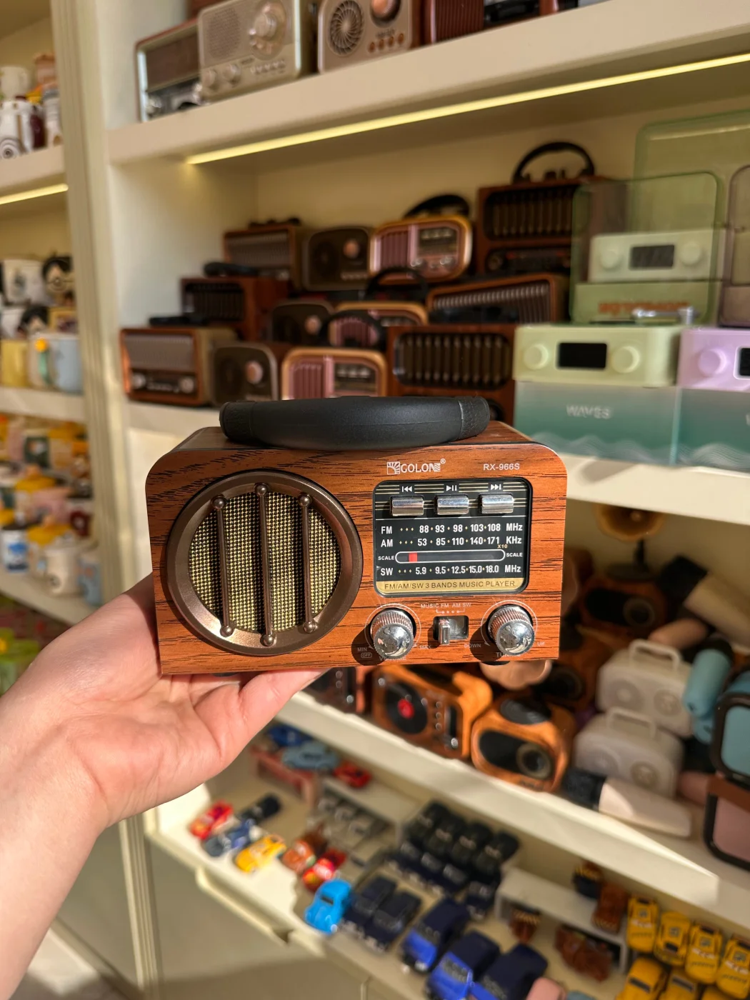Nostaljik Bluetooth Bağlantılı Radyo RX-966S