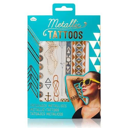 Metallic Tattoos - Geçici Metalik Dövmeler