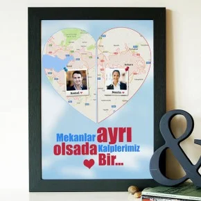Şehirler Ayrı Olsa da Kalplerimiz Bir Çerçevesi