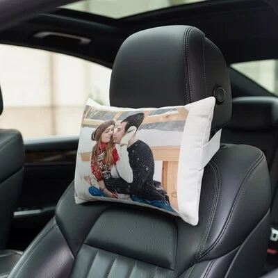 Yeni Araba Hediyesi Fotoğraflı Koltuk Yastığı