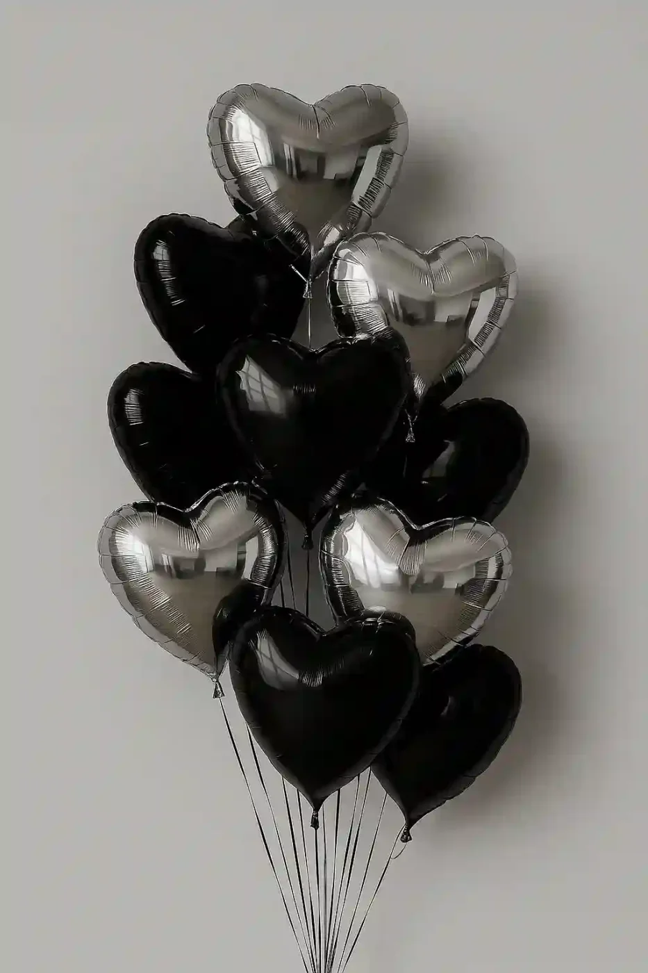 Siyah Balon Kalpli