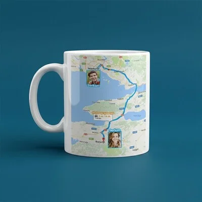 Mutluluğa Giden Yol Kupa Bardak