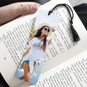 Kişiye Özel Fotoğraflı Kitap Ayracı