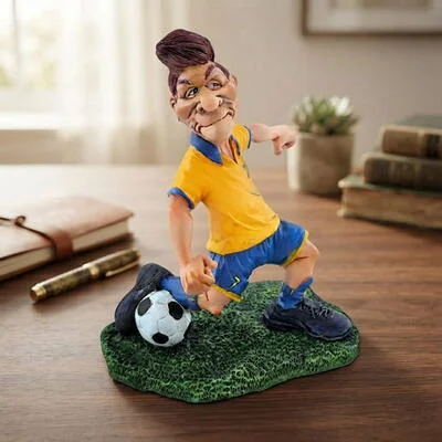 Sarı Lacivert Formalı Futbolcu Biblosu