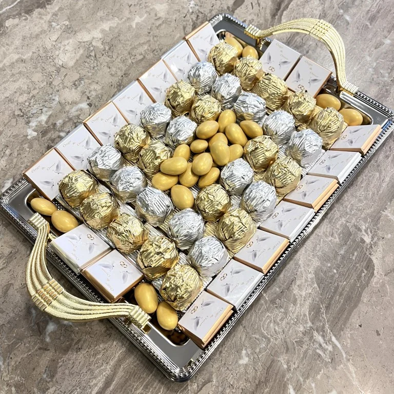 Size Özel Söz - Nişan - İsteme Çikolata Tepsisi - 48 Desen