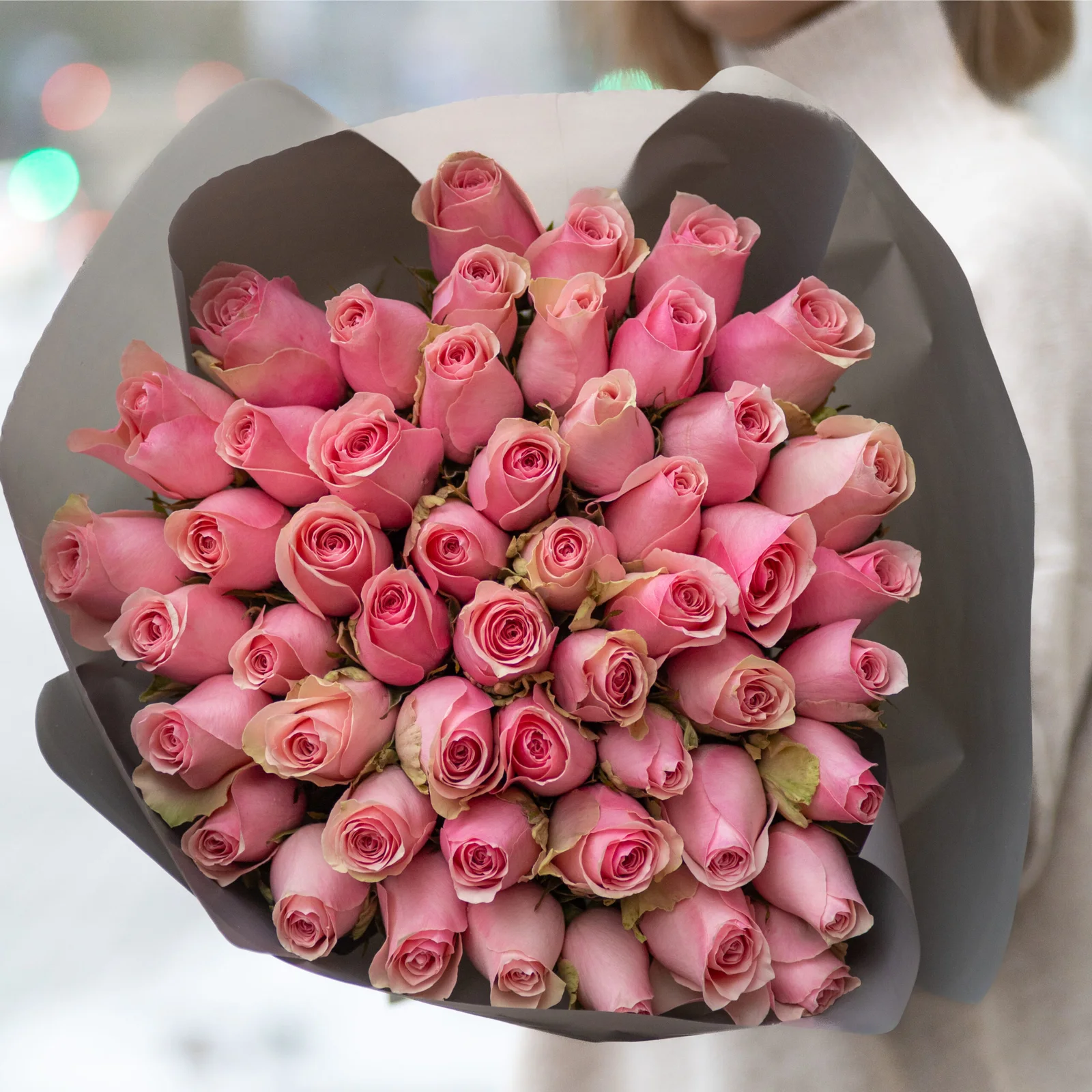 51 Pembe Gül Buketi – Model 71