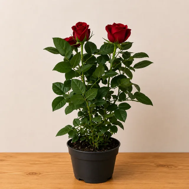 Saksıda Gül – Model 2