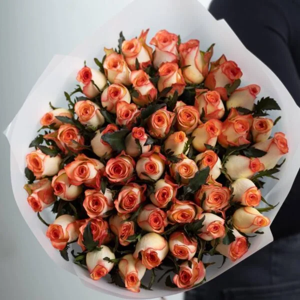 51 Turuncu Gül Buketi – Model 43