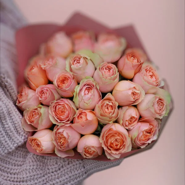 25 Pembe Gül Buketi – Model 5