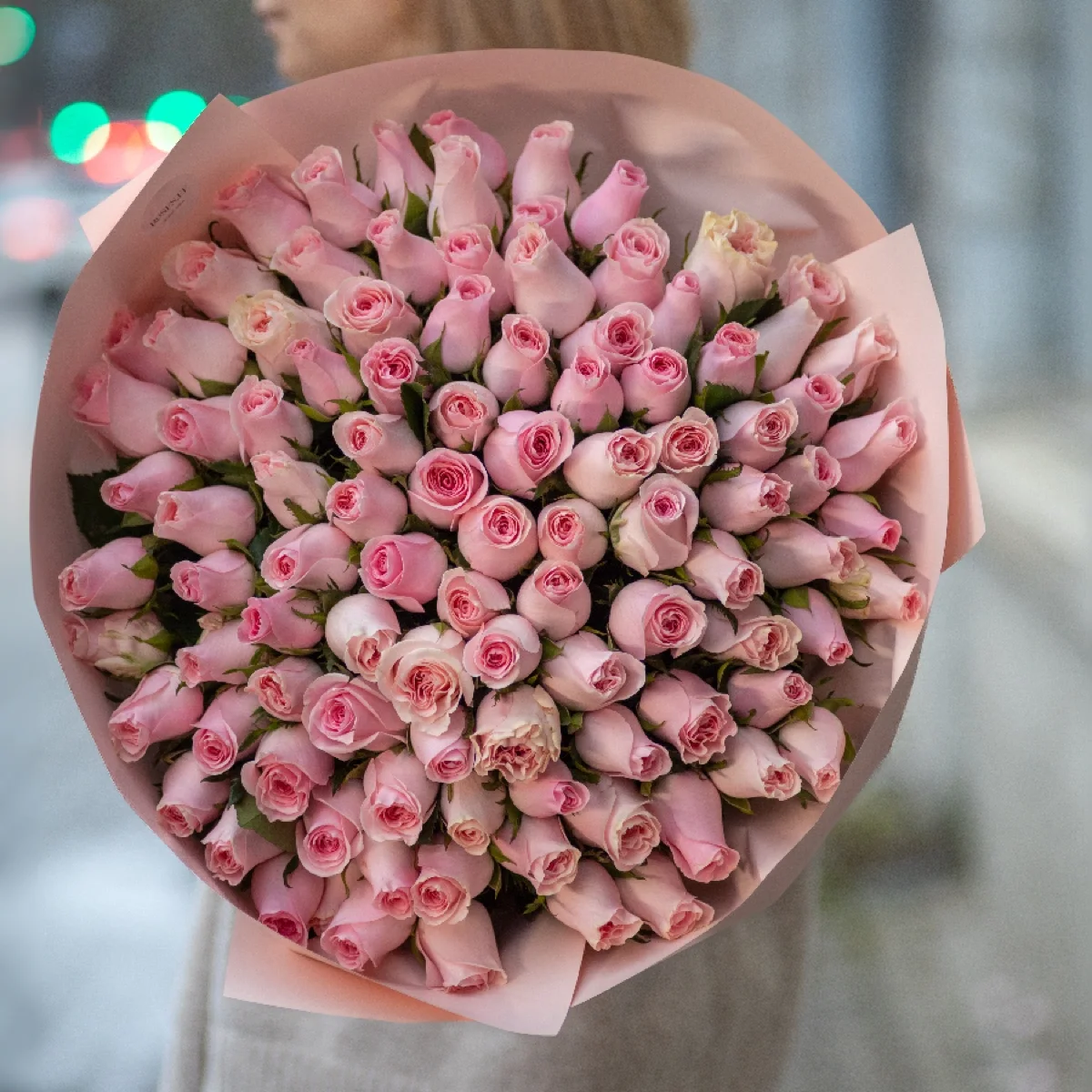 101 Pembe Gül Buketi – Model 68