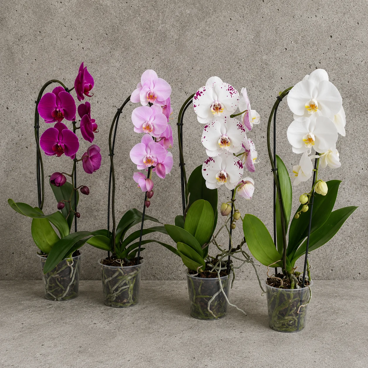 Sarkık Phalaenopsis Orkide